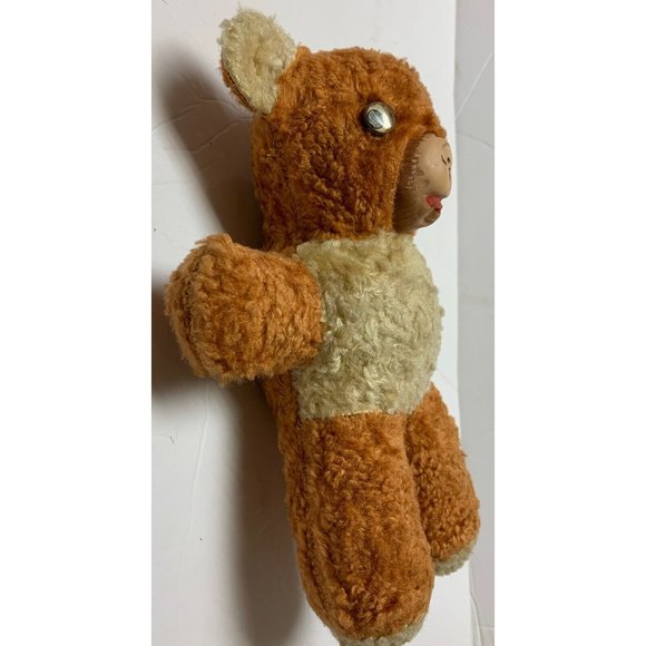 Vintage Cubbi Gund Teddy Bear 1940’s 1950s or 1960s NYC Brown 11” Stuffed Animal - Picture 5 of 9